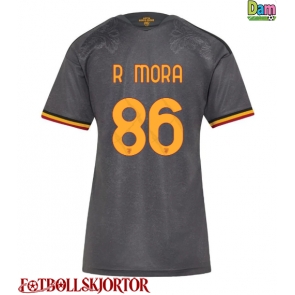 AS Roma Rodrigo Mora #86 Tredjetröja Dam 2026-27 Kortärmad